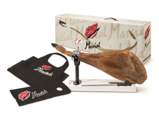 Jamón Ibérico di Bellota Pata Negra D.O.P. 34 Mesi con accessori 7000 g | Bennati